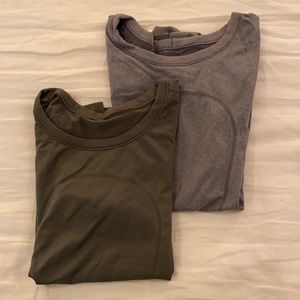 Lululemon Swiftly Tech Race Length Workout Shirts